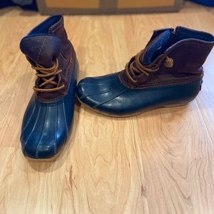 Sperry topsider duck boots